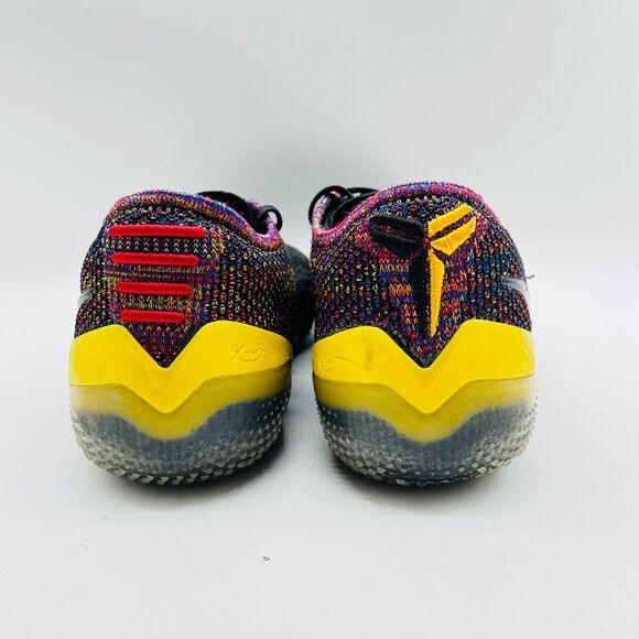 Nike Kobe A.D. NXT 360 Mens 8.5 Black Multicolor Basketball Shoes Sneakers - Picture 7 of 12